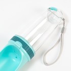 Поилка прогулочная 350 мл, зелёная - Фото 3