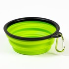 Миска складная, зелёная, 350 мл, 13 см - Фото 2