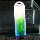 Растение силиконовое аквариумное, светящееся в темноте, 6,5 х 18 см, зелёное - Фото 4