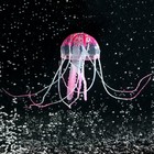 Декор для аквариума "Медуза" силиконовая, с неоновым эффектом, 5 х 5 х 15 см, розовая - фото 318849993