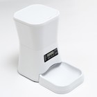 Умная автокормушка, контейнер 7 л, 3.5 кг сухого корма, функция записи голоса, с ЖК экраном - Фото 1