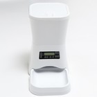 Умная автокормушка, контейнер 7 л, 3.5 кг сухого корма, функция записи голоса, с ЖК экраном - Фото 2