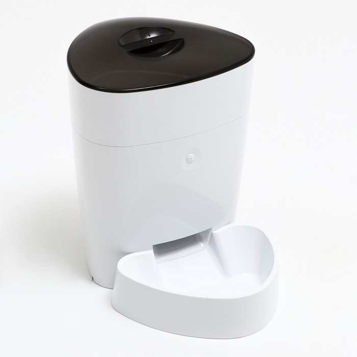 Умная автокормушка, контейнер 5.5 л, с Wi-Fi, функция записи голоса, белая - Фото 1