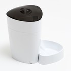 Умная автокормушка, контейнер 5.5 л, с Wi-Fi, функция записи голоса, белая - Фото 3