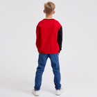 Джемпер для мальчика MINAKU: Casual Collection KIDS, красный, рост 110 см - Фото 3