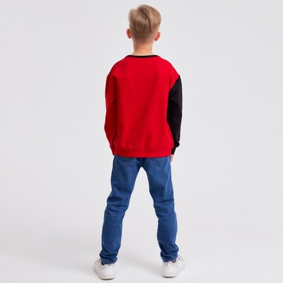 Джемпер для мальчика MINAKU: Casual Collection KIDS, красный, рост 146 см