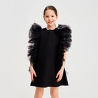 Платье для девочки MINAKU: PartyDress цвет чёрный, рост 104 - Фото 3