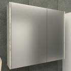 Шкаф-Зеркало "Джерси 80" пальмира 15 см х 80 см х 70 см - Фото 3