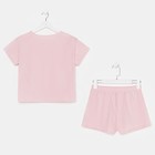 Пижама женская (футболка и шорты) KAFTAN "Basic" размер 48-50, цвет розовый - Фото 9