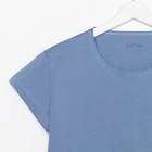 Пижама женская (футболка и шорты) KAFTAN "Basic" размер 40-42, цвет синий - Фото 7