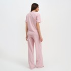 Пижама женская (футболка и брюки) KAFTAN "Basic" размер 40-42, цвет розовый - Фото 2