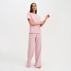 Пижама женская (футболка и брюки) KAFTAN "Basic" размер 40-42, цвет розовый - Фото 3