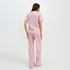 Пижама женская (футболка и брюки) KAFTAN "Basic" размер 44-46, цвет розовый - Фото 5
