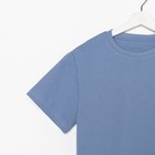 Пижама женская (футболка и брюки) KAFTAN "Basic" размер 40-42, цвет синий - Фото 7