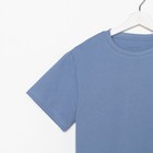 Пижама женская (футболка и брюки) KAFTAN "Basic" размер 44-46, цвет синий - Фото 7