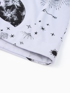 Пижама женская (рубашка, шорты) KAFTAN Magic night, размер 40-42, голубая 7456433