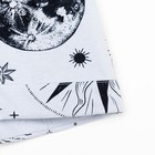 Пижама женская (рубашка, шорты) KAFTAN Magic night, размер 48-50, голубая - Фото 10