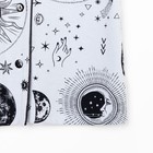 Пижама женская (рубашка, шорты) KAFTAN Magic night, размер 48-50, голубая - Фото 7