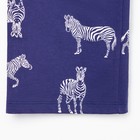 Пижама женская (рубашка и брюки) KAFTAN Zebra размер 48-50, цвет синий 7456457 - фото 11694889