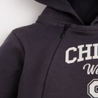 Комбинезон Крошка Я NY, рост 68-74 см, серый - фото 33821164