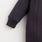 Комбинезон Крошка Я NY, рост 68-74 см, серый - фото 33821165