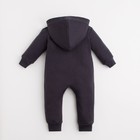 Комбинезон Крошка Я NY, рост 74-80 см, серый - фото 33821173