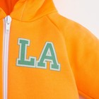 Комплект: худи и брюки Крошка Я "NY", рост 68-74 см, цвет оранжевый - Фото 3