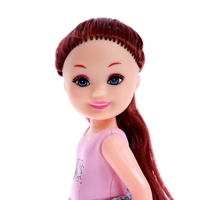 Кукла малышка «Катя», с мебелью и аксессуарами, брюнетка 53779