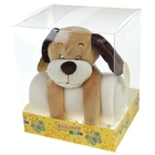 Набор подарочный для новорождённых "Этелька" 2 пр Собака-обнимашка, размер 75х100 см - Фото 2
