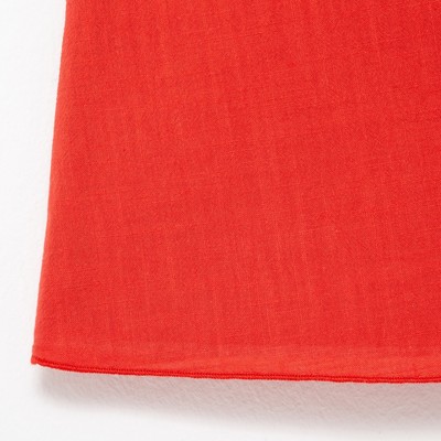 Платье для девочки MINAKU: Cotton Collection, цвет терракотовый, рост 92-98 см
