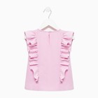 Блузка для девочки MINAKU: Cotton Collection цвет светло-сиреневый, рост 134 - Фото 10