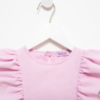 Блузка для девочки MINAKU: Cotton Collection цвет светло-сиреневый, рост 134 - Фото 7