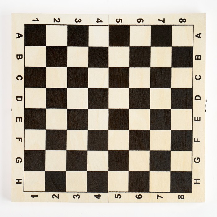 Шахматная доска обиходная, 29 х 29 х 3.5 см - фото 1907426547