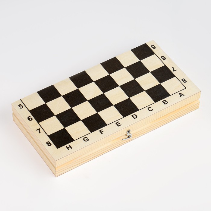 Шахматная доска обиходная, 29 х 29 х 3.5 см - фото 1907426548