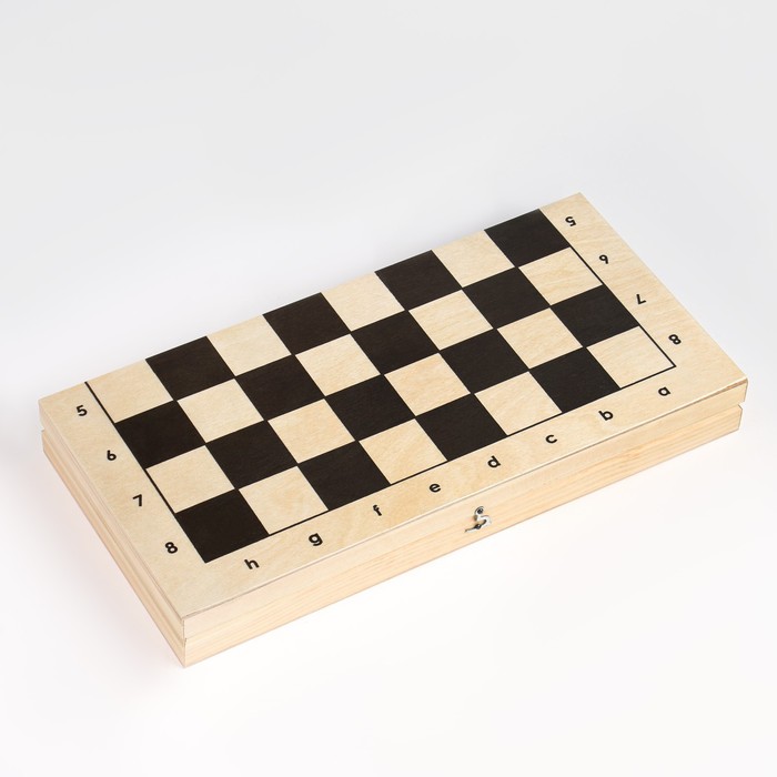 Шахматная доска турнирная, 43 х 43 х 5.2 см - фото 1888302515