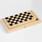 Шашки деревянные, настольная игра «Стоклеточные», международные, с доской 40×40×3.5 см - Фото 4