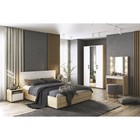Кровать Зара Комфорт с ортопедом 1600х2000 дуб сонома/белый - Фото 5