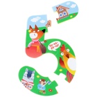 Пазлы мягкие для малышей Крошка Я «Учим цифры: Сказки», 5 пазлов, от 1 года - Фото 8