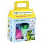 Набор игрушек для ванны Крошка Я «Динозаврик», мочалка, 2 тактильных мячика - Фото 15
