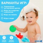 Набор игрушек для ванны Крошка Я «Дельфин», мочалка с игрушкой, 2 тактильных мячика - Фото 4