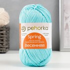 Пряжа "Весенняя" 100% мерсеризованный хлопок 250м/100гр (63-Льдинка) - Фото 5
