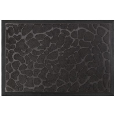 Коврик Sunstep Velour, 40х60 см, цвет чёрный