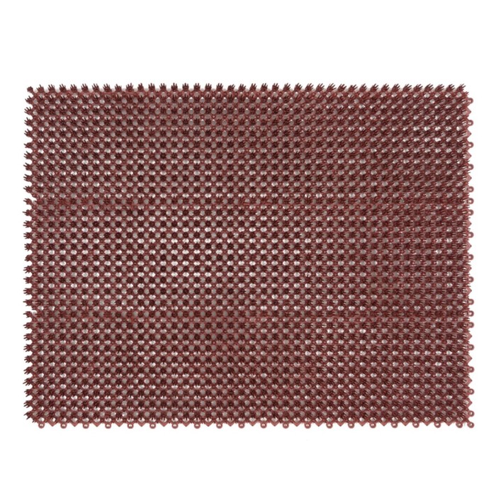 Коврик Sunstep «Травка», 42х56 см, цвет коричневый - Фото 1