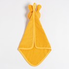 Полотенце кухонное Доляна "Заяц", цв. желтый 30*30 см 280гр/м2 - Фото 5