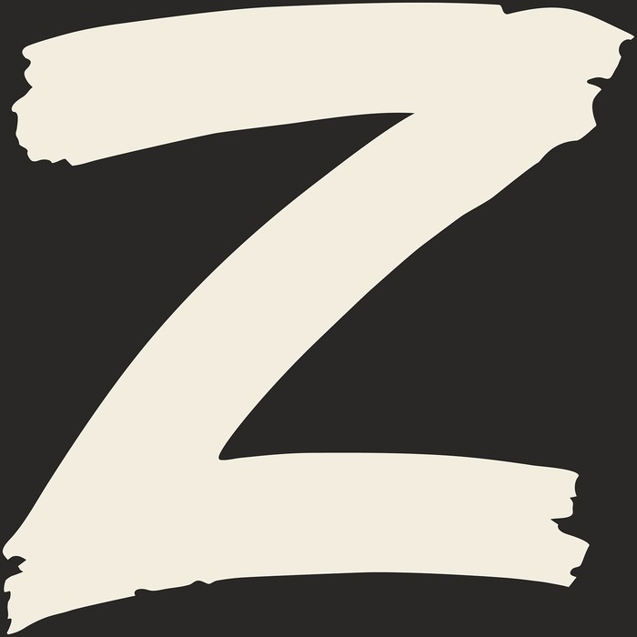 Наклейка «Z» 25х25 см - фото 1907427044