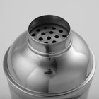 Шейкер Доляна, 500 мл, нержавеющая сталь, хромированный - Фото 4