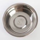 Миска металлическая для собаки Yammy, 1.6 л, 20.5х7 см - Фото 5