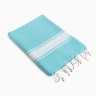 Полотенце для ванны Пештемаль LoveLife "Cotton Foutah"90х170см,220г/м,80% хлопок, 20% п/э, голубой 7364333 Полотенце для ванны Пештемаль LoveLife "Cotton Foutah"90х170см,220г/м,80% хлопок, 20% п/э, голубой 7364333