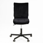 Кресло офисное «Бюрократ» CH-330M, без подлокотников, на колёсиках, цвет чёрный - Фото 2