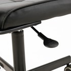 Кресло офисное «Бюрократ» Leather Black CH-330M, без подлокотников, на колёсиках, экокожа, цвет чёрный - Фото 7